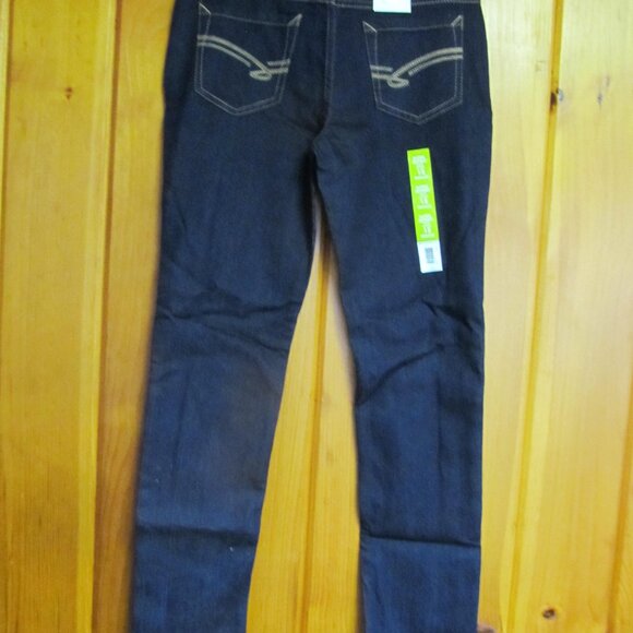 NWT Youth Girls Sz 12 Jeans Blue Jean Pants Girls Sz 12 reg Super skinny Jeans - Picture 2 of 6